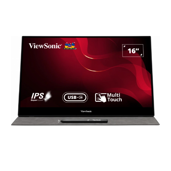 Màn hình cảm ứng di động Viewsonic TD1655 (15.6Inch/ Full HD/ 7ms/ 60HZ/ 250cd/m2/ IPS/ Loa/ USB- C) Màn hình cảm ứng di động Viewsonic TD1655 (15.6Inch/ Full HD/ 7ms/ 60HZ/ 250cd/m2/ IPS/ Loa/ USB- C)