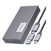 Hộp đựng ổ cứng Orico M234C3-U4-GY M2 NVME Type-C tốc độ 40Gbps Màu xám