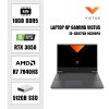 Laptop HP Gaming Victus 16-s0077AX 8C5N6PA (R7 7840HS/ 16GB/ 512GB SSD/ RTX 3050 6Gb/ 16.1 inch FHD/ 144Hz/ Win11/ Black)