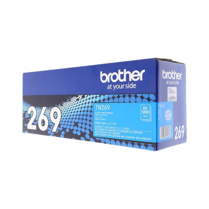 Mực in laser Brother TN269C (Dùng cho máy L3240CDW/L3280CDW/DCP-L3560CDW/MFC-L3760CD/L8340CDW) Mực in laser Brother TN269C (Dùng cho máy L3240CDW/L3280CDW/DCP-L3560CDW/MFC-L3760CD/L8340CDW)