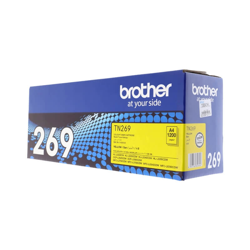 Mực in laser Brother TN269Y (Dùng cho máy L3240CDW/L3280CDW/DCP-L3560CDW/MFC-L3760CD/L8340CDW) Mực in laser Brother TN269Y (Dùng cho máy L3240CDW/L3280CDW/DCP-L3560CDW/MFC-L3760CD/L8340CDW)
