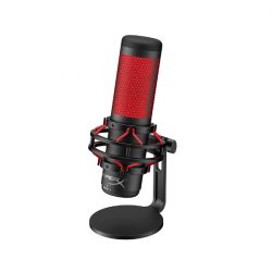 Micro HYPERX QUADCAST GAMING BLACK RED - HX-MICQC-BK
