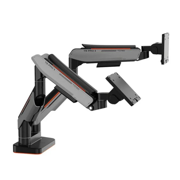 Giá treo màn hình Human motion T9 Pro 2 Dual (2 màn hình/ 22inch - 43inch/ Xám đen/ Gắn bàn) Giá treo màn hình Human motion T9 Pro 2 Dual (2 màn hình/ 22inch - 43inch/ Xám đen/ Gắn bàn)