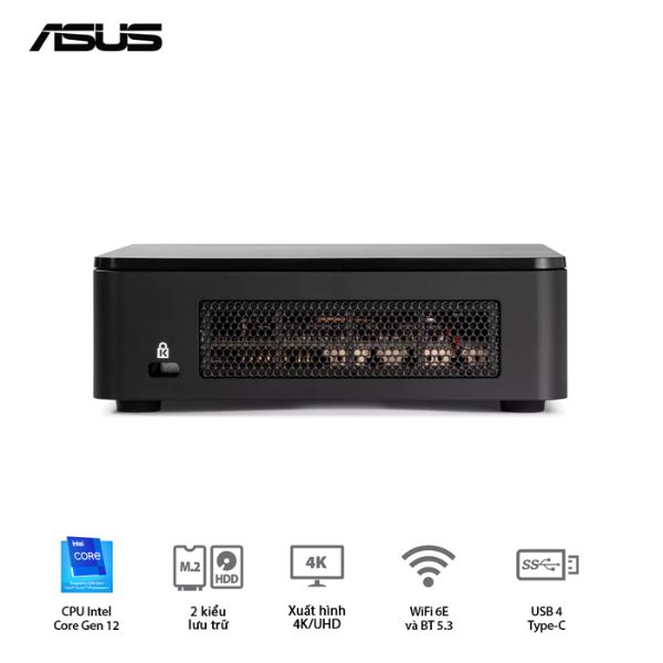 Mini PC Asus NUC 12 Pro Tall NUC12WSHI7 (i7 1260P/ NoOS/ 3Y) Mini PC Asus NUC 12 Pro Tall NUC12WSHI7 (i7 1260P/ NoOS/ 3Y)