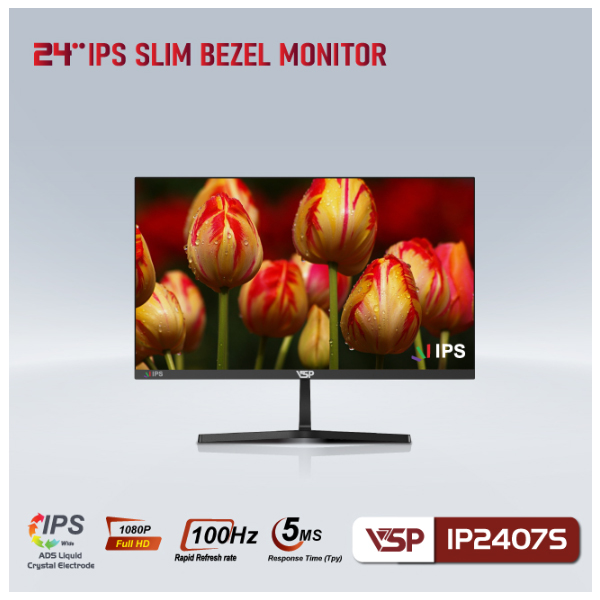 Màn hình VSP IP2407SG (23.8Inch/ Full HD/ 5ms/ 100HZ/ 250cd/m2/ IPS) Màn hình VSP IP2407SG (23.8Inch/ Full HD/ 5ms/ 100HZ/ 250cd/m2/ IPS)