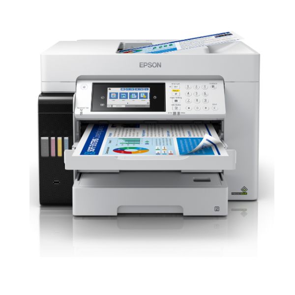 Máy in phun màu Epson L15160 (A3/A4/ In/ Copy/ Scan/ Fax/ Đảo mặt/ ADF/ USB/ LAN/ WIFI) Máy in phun màu Epson L15160 (A3/A4/ In/ Copy/ Scan/ Fax/ Đảo mặt/ ADF/ USB/ LAN/ WIFI)
