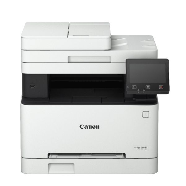 Máy in laser màu Canon MF643CDW (A4/A5/ In/ Copy/ Scan/ Đảo mặt/ ADF/ USB/ LAN/ WIFI) Máy in laser màu Canon MF643CDW (A4/A5/ In/ Copy/ Scan/ Đảo mặt/ ADF/ USB/ LAN/ WIFI)