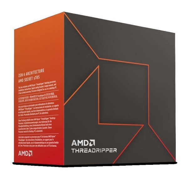 CPU AMD Threadripper 7960X (Socket sTR5/ Base 4.2 Ghz/ Turbo 5.3GHz/ 24 Cores/ 48 Threads/ 128 MB) CPU AMD Threadripper 7960X (Socket sTR5/ Base 4.2 Ghz/ Turbo 5.3GHz/ 24 Cores/ 48 Threads/ 128 MB)
