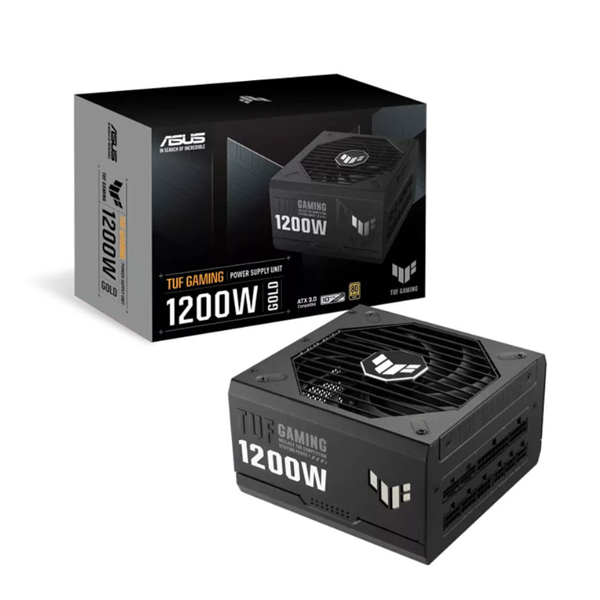 Nguồn máy tính Asus TUF Gaming 1200G - 1200W PCIE5.0 (80 Plus Gold/ Full-Modular/ ATX/ Đen) Nguồn máy tính Asus TUF Gaming 1200G - 1200W PCIE5.0 (80 Plus Gold/ Full-Modular/ ATX/ Đen)