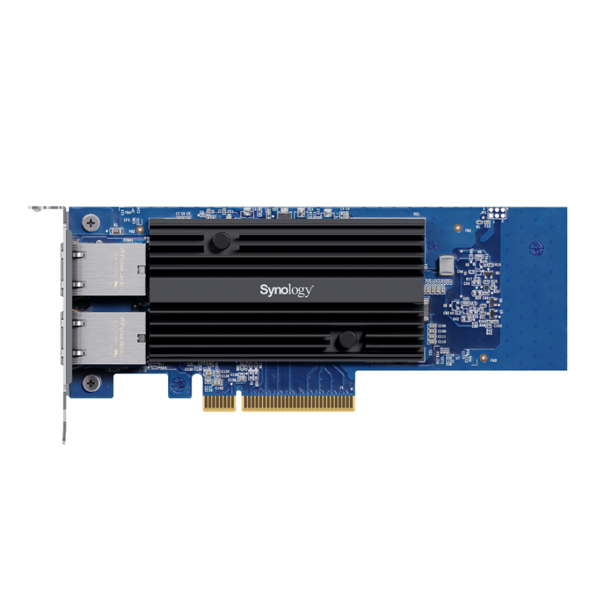 Cạc mạng Synology E10G30-T2 Dual-Port 10GbE Connectivity for Bandwidth-Intensive Workloads Cạc mạng Synology E10G30-T2 Dual-Port 10GbE Connectivity for Bandwidth-Intensive Workloads