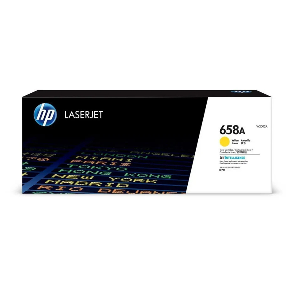 Mực in laser HP 658A Yellow W2002A (Dùng cho máy M751n/M751dn) Mực in laser HP 658A Yellow W2002A (Dùng cho máy M751n/M751dn)