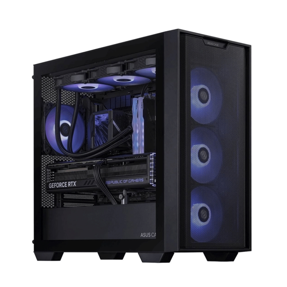 Vỏ máy tính Asus A21 Black (Mid Tower/ M-ATX/ Đen) Vỏ máy tính Asus A21 Black (Mid Tower/ M-ATX/ Đen)
