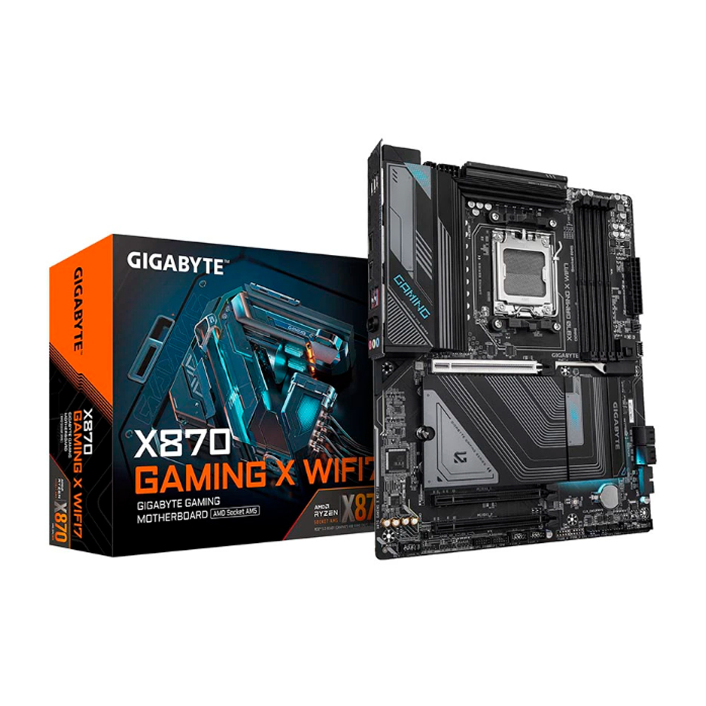 Mainboard Gigabyte X870 GAMING X WIFI 7 DDR5 (AMD X870/ Socket AM5/ 4 khe ram/ 2.5 Gigabit LAN) Mainboard Gigabyte X870 GAMING X WIFI 7 DDR5 (AMD X870/ Socket AM5/ 4 khe ram/ 2.5 Gigabit LAN)