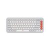 Bàn phím không dây Logitech POP Icon Keys (Bluetooth/Wireless/ Trắng)