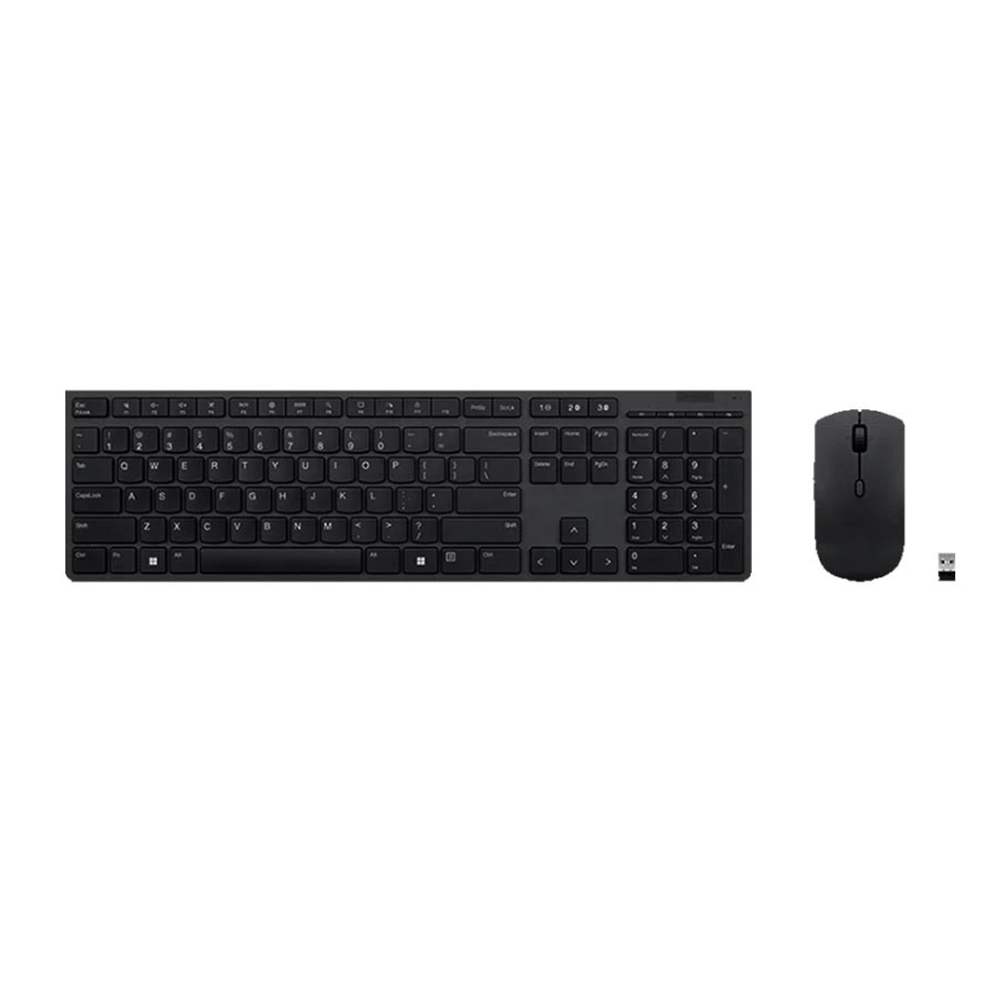 Bộ bàn phím chuột không dây Lenovo Professional Rechargeable 4X31K03931 (Bluetooth/Wireless/ Pin sạc/ Đen) Bộ bàn phím chuột không dây Lenovo Professional Rechargeable 4X31K03931 (Bluetooth/Wireless/ Pin sạc/ Đen)