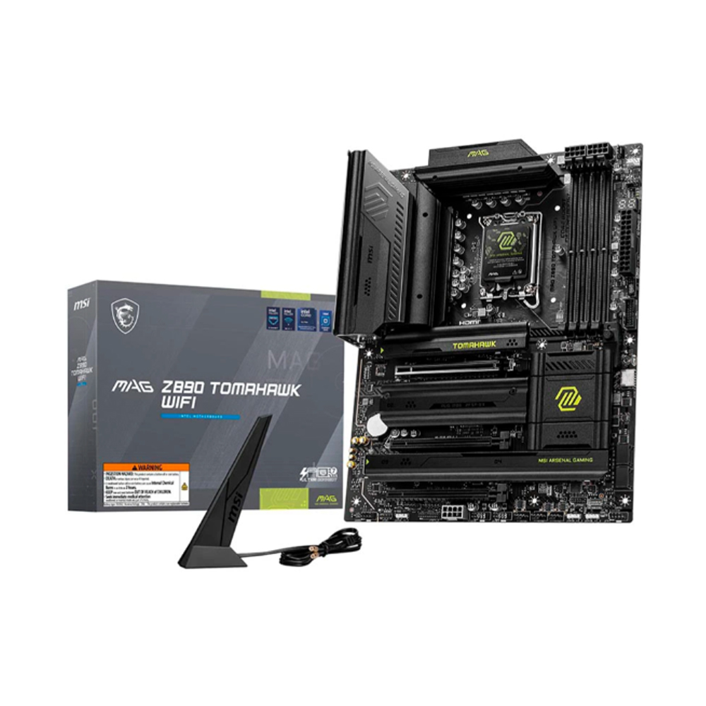 Mainboard MSI MAG Z890 TOMAHAWK WIFI (Intel Z890/ Socket 1851/ ATX/ 4 khe ram/ DDR5/ 5Gbps LAN) Mainboard MSI MAG Z890 TOMAHAWK WIFI (Intel Z890/ Socket 1851/ ATX/ 4 khe ram/ DDR5/ 5Gbps LAN)