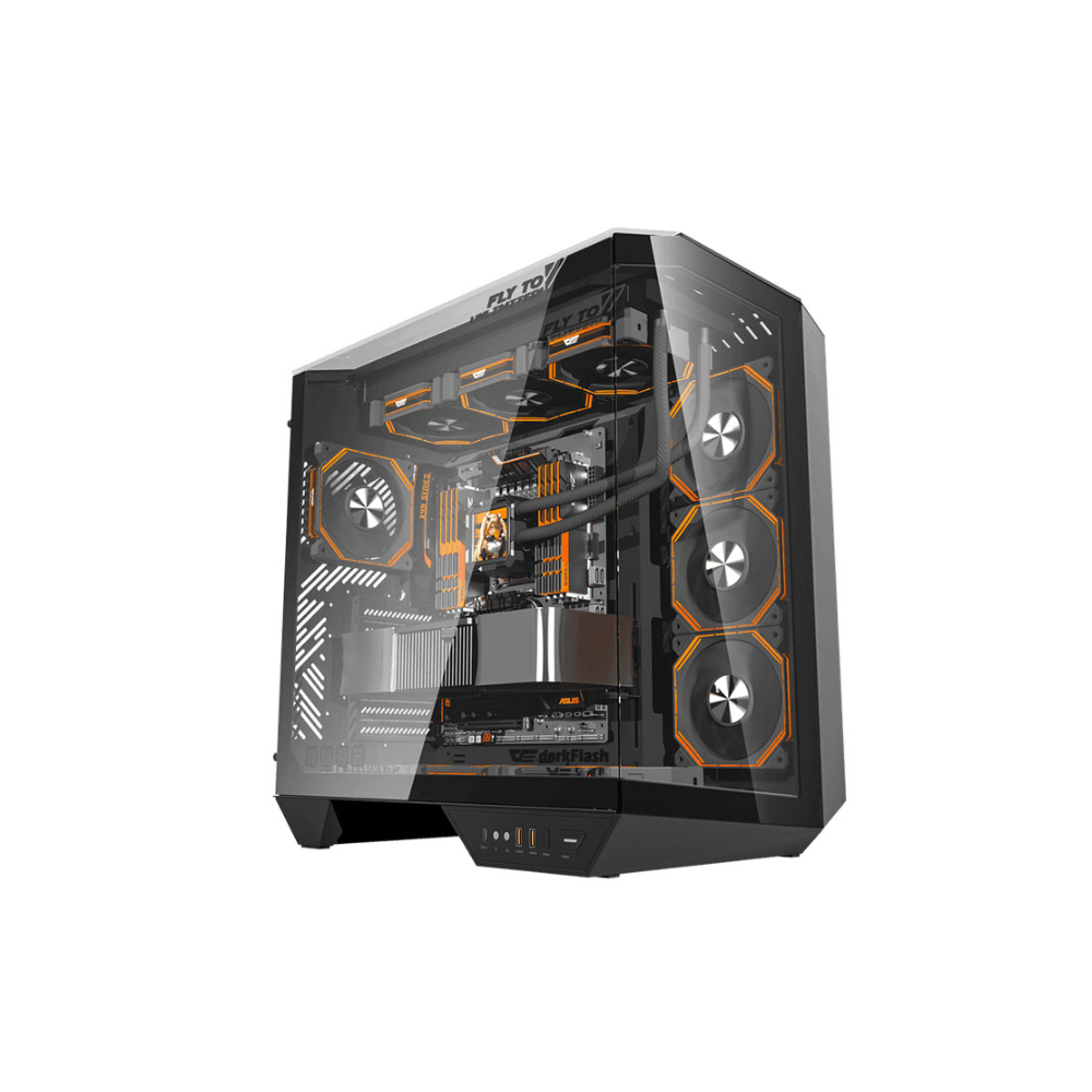 Vỏ máy tính DarkFlash DY470 Black Vỏ máy tính DarkFlash DY470 Black