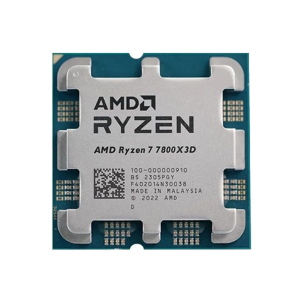 CPU AMD Ryzen 7 7800X3D TRAY Chính hãng (Socket AM5/ Base 4.2 Ghz/ Turbo 5.0GHz/ 8 Cores/ 16 Threads/ Cache 96MB) CPU AMD Ryzen 7 7800X3D TRAY Chính hãng (Socket AM5/ Base 4.2 Ghz/ Turbo 5.0GHz/ 8 Cores/ 16 Threads/ Cache 96MB)