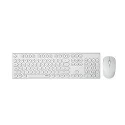 Bộ bàn phím chuột không dây Rapoo X260S - Màu trắng