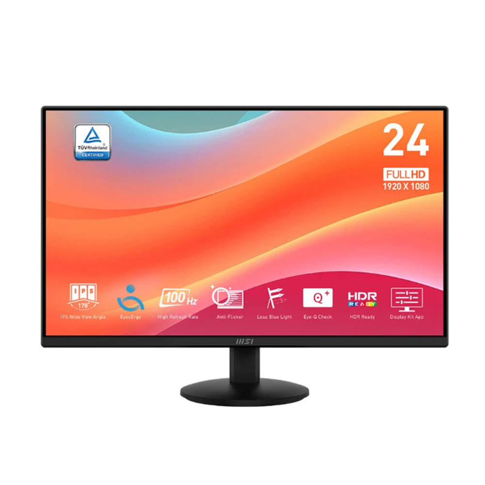 Màn hình MSI PRO MP242L (23.8Inch/ Full HD/ 1ms/ 100HZ/ 250cd/m2/ IPS) Màn hình MSI PRO MP242L (23.8Inch/ Full HD/ 1ms/ 100HZ/ 250cd/m2/ IPS)