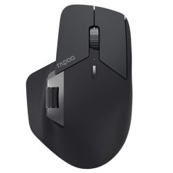 Chuột không dây Rapoo MT760M - Đen (Bluetooth/Wireless/ 4000 DPI/ Pin sạc)