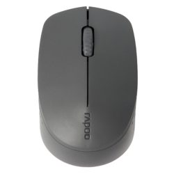 Chuột không dây Rapoo M100 Silent - Xám đen (Bluetooth/Wireless)
