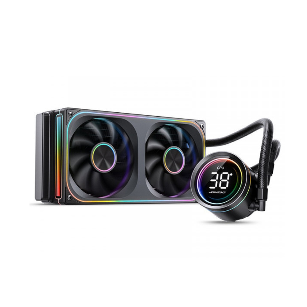 Tản nhiệt nước AIO JONSBO TH-240 Black (ARGB, Hiển Thị Nhiệt Độ) Tản nhiệt nước AIO JONSBO TH-240 Black (ARGB, Hiển Thị Nhiệt Độ)