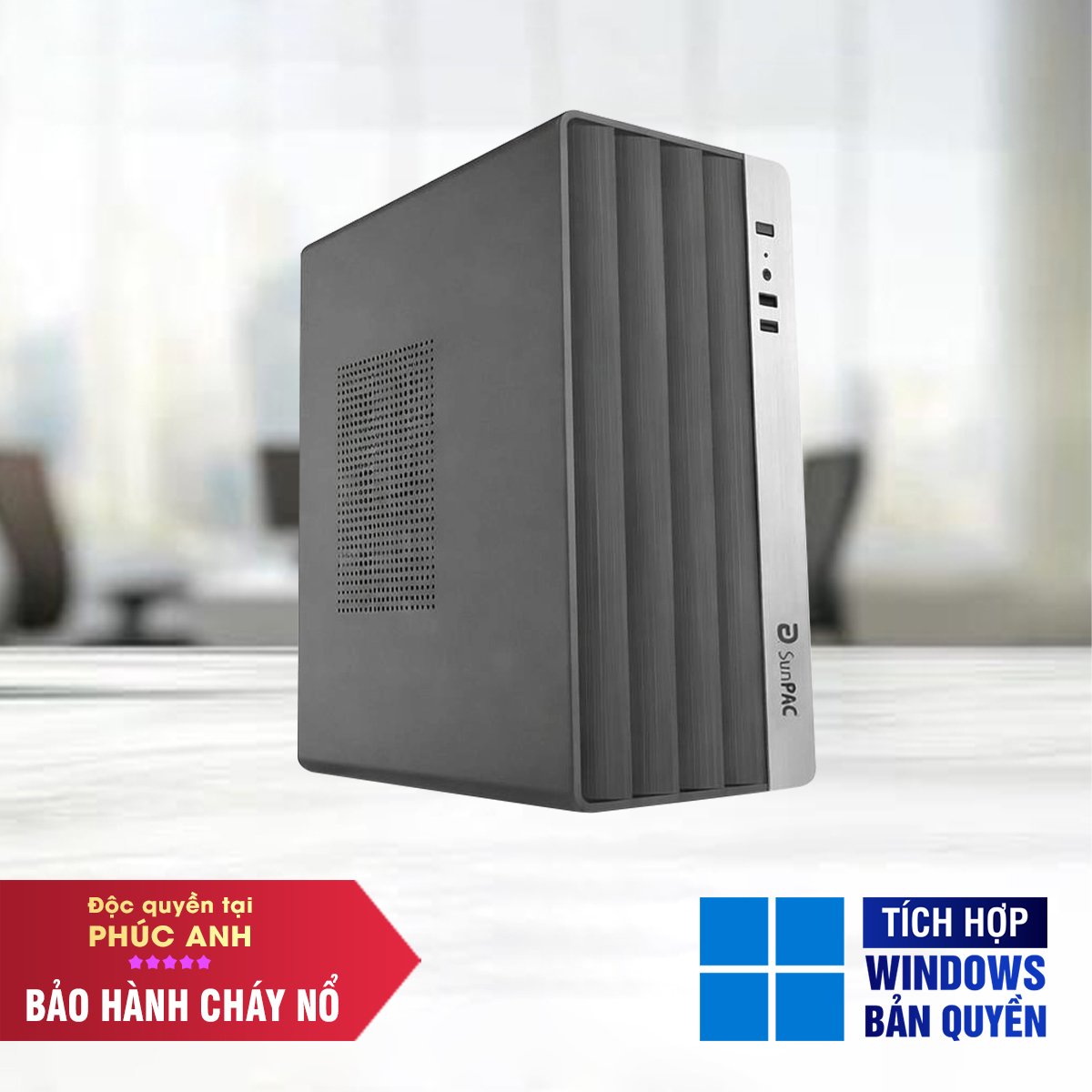 PC Sunpac I51245-16S5OS (I5 12450H/ 16GB/ 512GB SSD/ Win 11 Pro/ 3Y) PC Sunpac I51245-16S5OS (I5 12450H/ 16GB/ 512GB SSD/ Win 11 Pro/ 3Y)