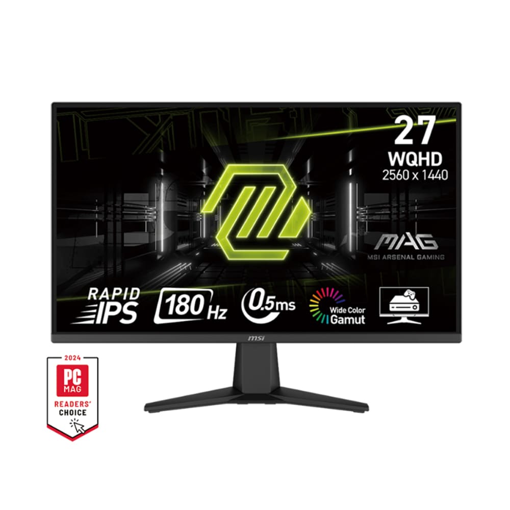 Màn hình gaming MSI MAG 275QF (27Inch/ QHD (2560x1440)/ 0,5ms/ 180Hz/ 300cd/m2/ IPS) Màn hình gaming MSI MAG 275QF (27Inch/ QHD (2560x1440)/ 0,5ms/ 180Hz/ 300cd/m2/ IPS)