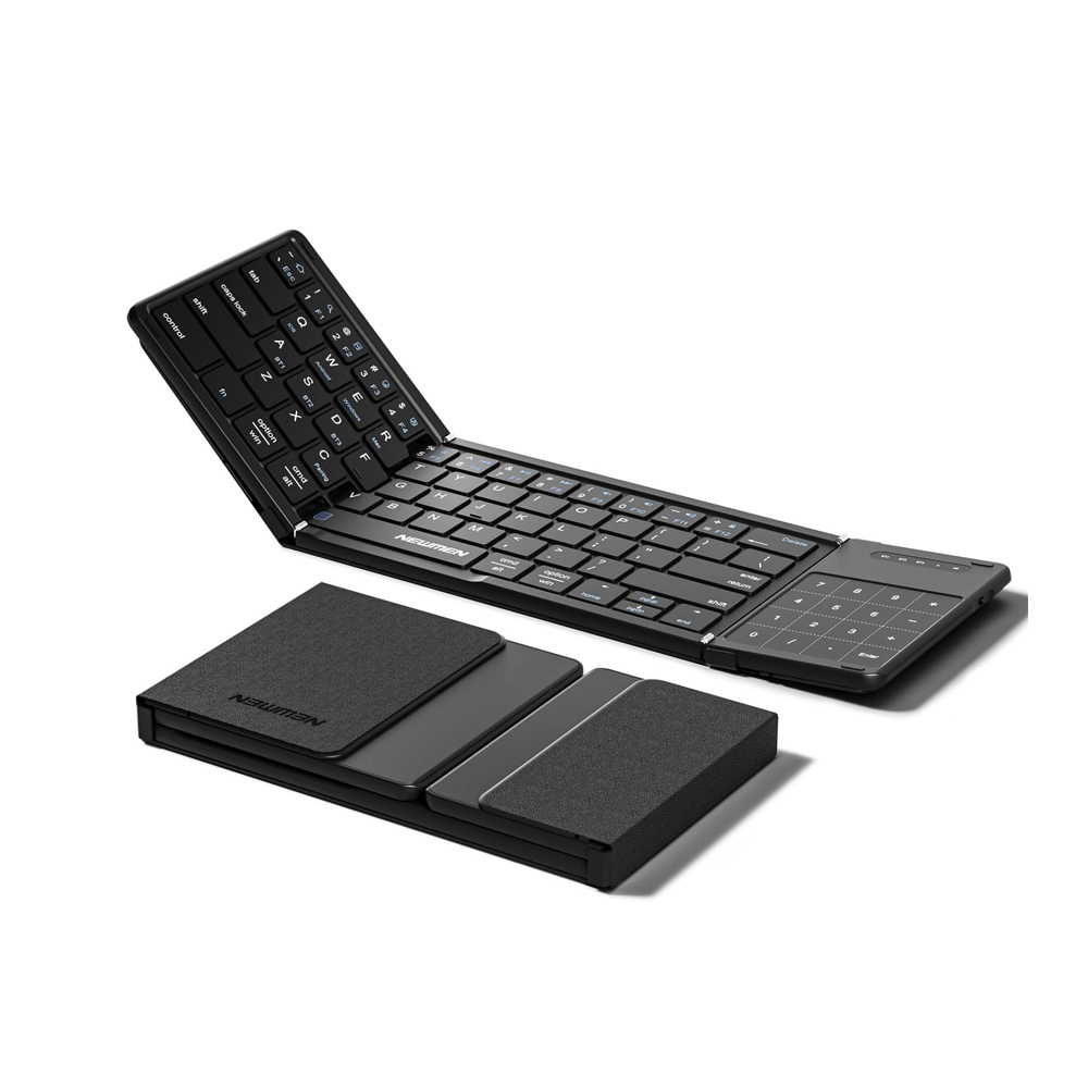 Bàn phím không dây Newmen BK66 Foldable (Bluetooth/ Pin sạc/ Đen) Bàn phím không dây Newmen BK66 Foldable (Bluetooth/ Pin sạc/ Đen)