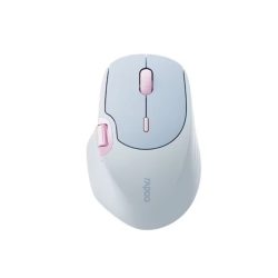 Chuột không dây Rapoo MT560 Silent - Xanh lam (Bluetooth/Wireless/ Pin sạc)