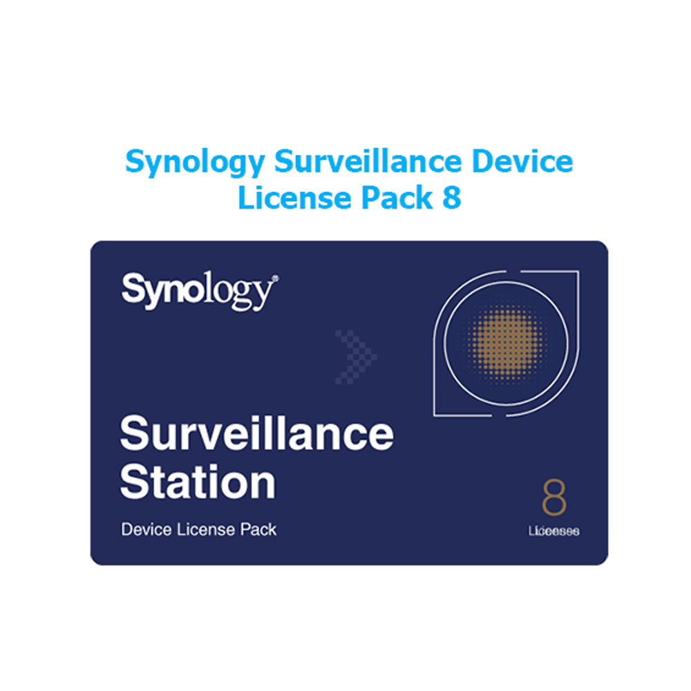 Phần mềm bản quyền Synology VIRTUAL DEVICE LICENSE PACK 8