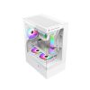 Vỏ máy tính KENOO ESPORT MK100 - Màu Trắng (Mini Tower/ M-ATX/ Trắng)