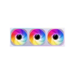 Quạt case JONSBO ZB-360WR White LED ARGB REVERSE (fan ngược)