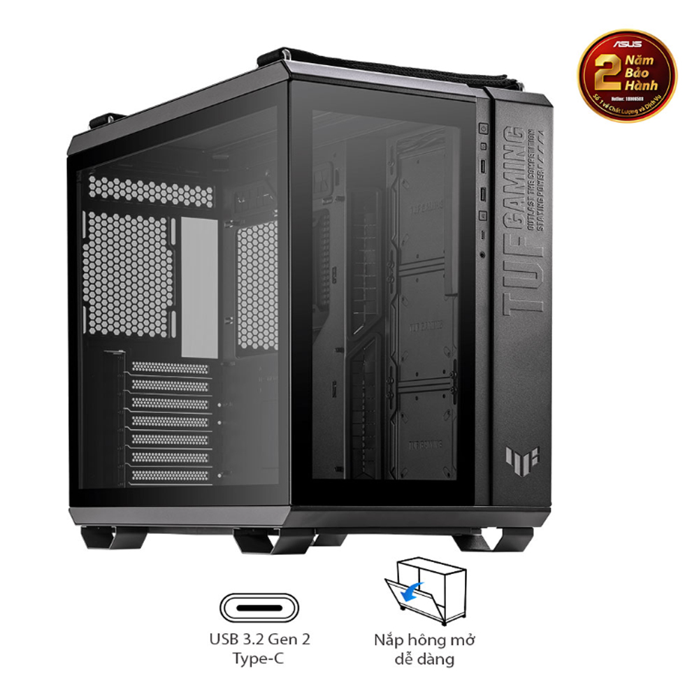 Vỏ máy tính Asus TUF Gaming GT502 Horizon Black Vỏ máy tính Asus TUF Gaming GT502 Horizon Black
