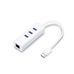 Bộ chuyển đổi TP-Link UE330 USB-A  to 3 cổng USB-A 3.0, Lan Gigabit
