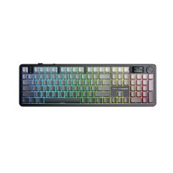 Bàn phím cơ Aula 3 MODE F108 PRO Xám + đen gradient  Nimbus V3 switch