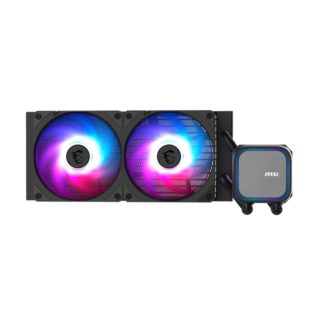 Tản nhiệt nước AIO MSI MAG CORELIQUID A13 240 – Màu Đen (LED ARGB) Tản nhiệt nước AIO MSI MAG CORELIQUID A13 240 – Màu Đen (LED ARGB)