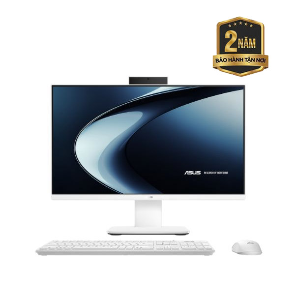 Máy tính AIO Asus V440VAK-WPC165W (i5 13420H/ 8GB/ 512GB SSD/ 23.8inch/ Key + Mouse Wireless/ Win11/ White/ 2Y) Máy tính AIO Asus V440VAK-WPC165W (i5 13420H/ 8GB/ 512GB SSD/ 23.8inch/ Key + Mouse Wireless/ Win11/ White/ 2Y)