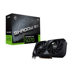 Card đồ họa MSI GeForce RTX 5070 12G SHADOW 2X OC (GDDR7/ 192 bit)