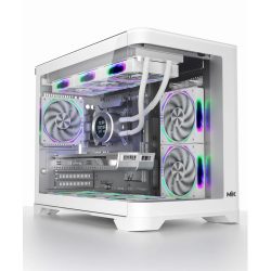 Vỏ máy tính MIK FOCALORS M White (Mini Tower/ M-ATX/ Trắng)