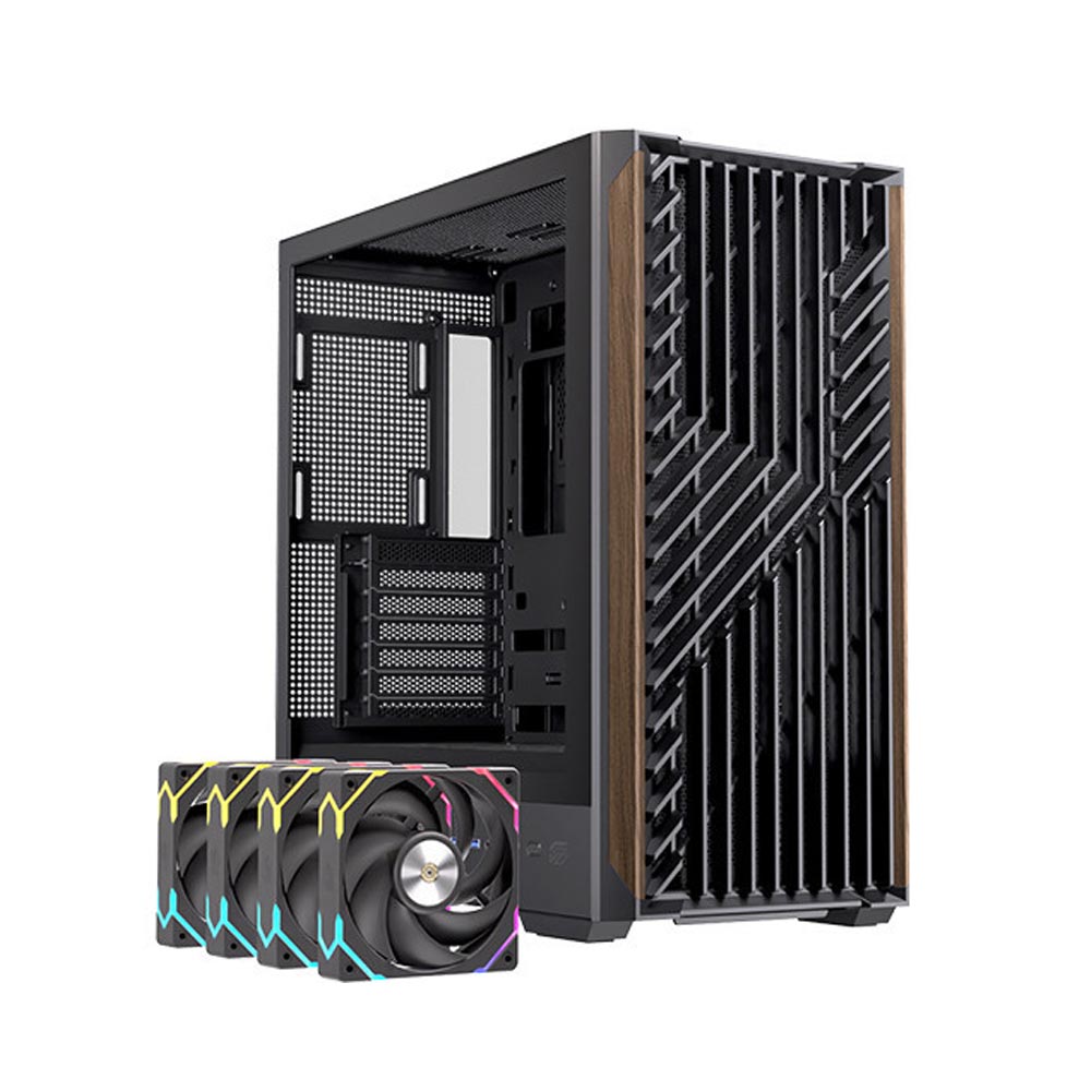 Vỏ máy tính EINAREX P800 RGB Black (Mid Tower/ ATX/ Đen) Vỏ máy tính EINAREX P800 RGB Black (Mid Tower/ ATX/ Đen)