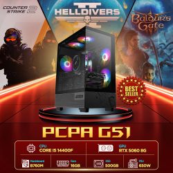 Máy tính PCPA G51 (i5 14400F/16GB/RTX 5060 8Gb/650W)