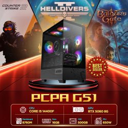 Máy tính PCPA G51 (i5 14400F/16GB/RTX 5060 8Gb/650W)