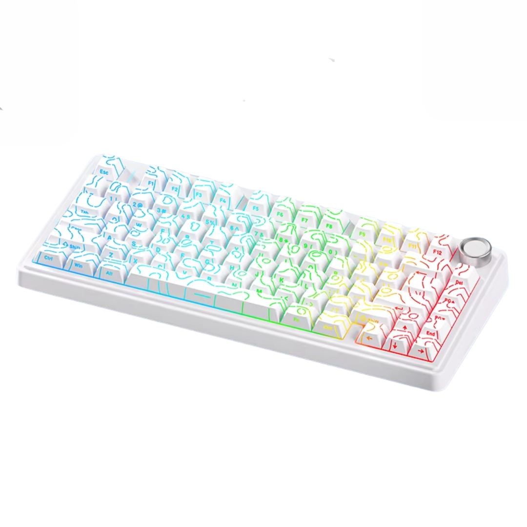 Bàn phím cơ Aula 3 MODE F75 Trắng contour Seiya - Star Vector Switch Bàn phím cơ Aula 3 MODE F75 Trắng contour Seiya - Star Vector Switch