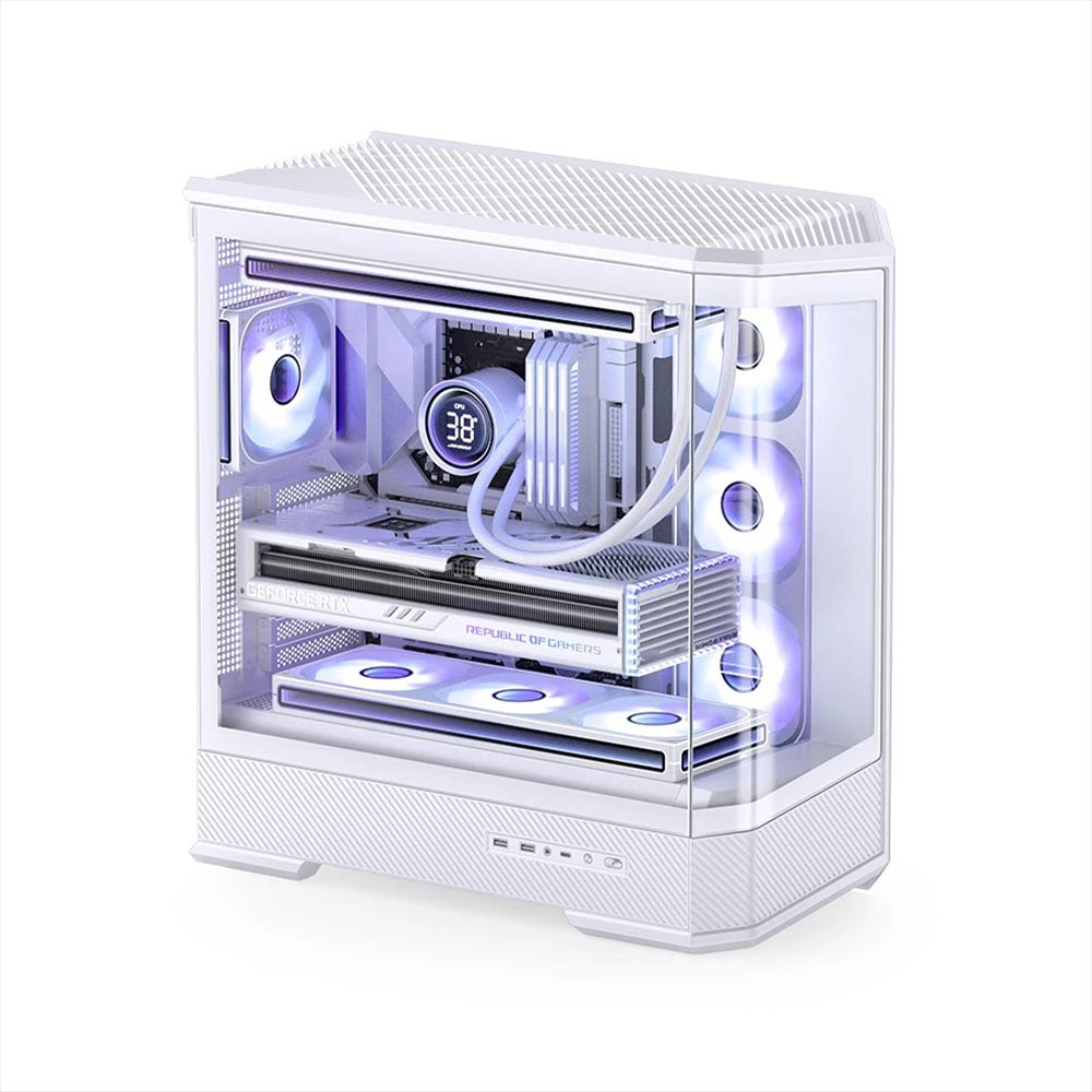 Vỏ máy tính JONSBO D400 White (Mid Tower/ ATX/ Trắng) Vỏ máy tính JONSBO D400 White (Mid Tower/ ATX/ Trắng)