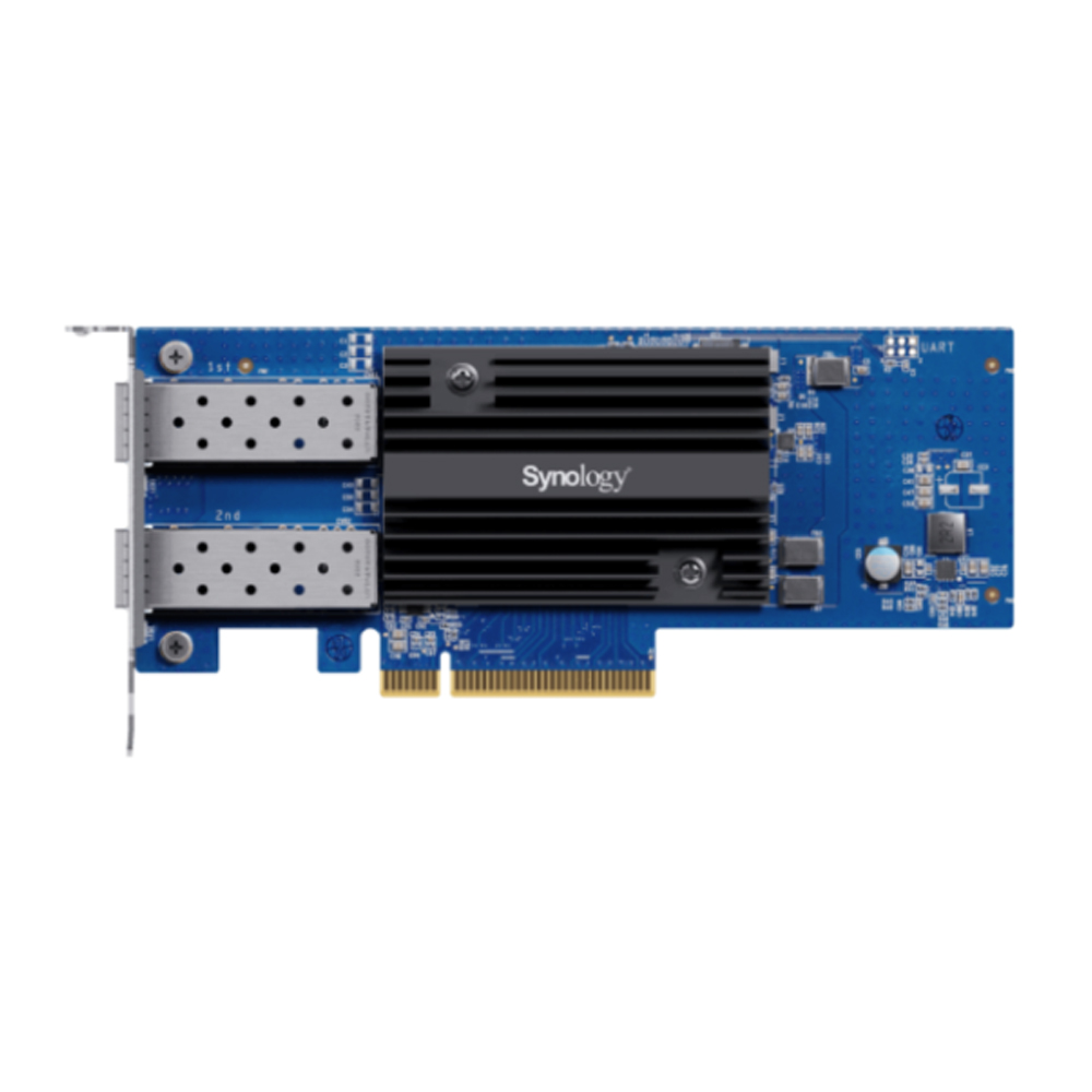 Cạc mạng Synology E10G30-F2 dual-port 10GbE SFP+ Ethernet adapter Cạc mạng Synology E10G30-F2 dual-port 10GbE SFP+ Ethernet adapter