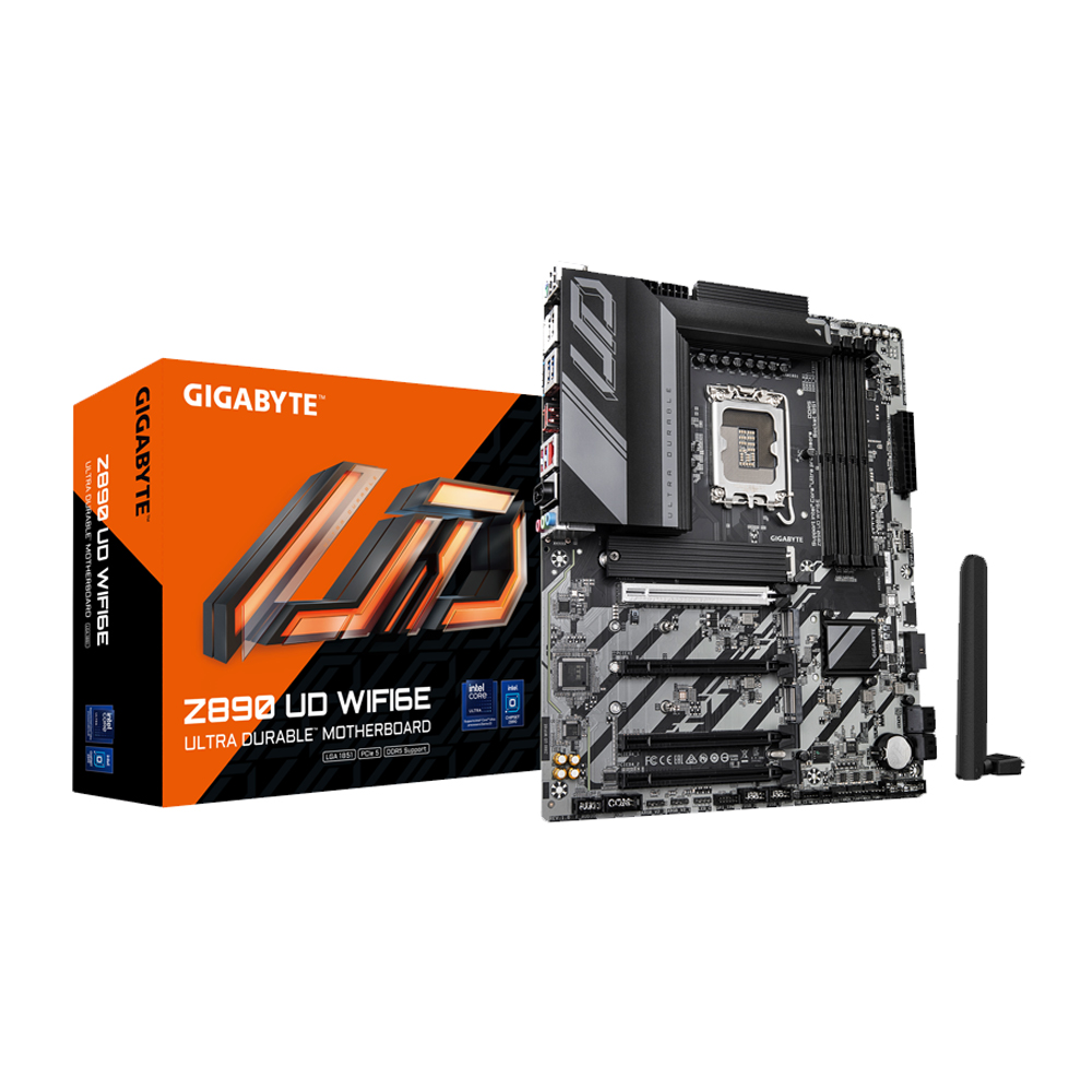 Mainboard Gigabyte Z890 UD DDR5 (Intel Z890/ Socket 1851/ ATX/ 4 khe ram/ 2.5 Gigabit LAN) Mainboard Gigabyte Z890 UD DDR5 (Intel Z890/ Socket 1851/ ATX/ 4 khe ram/ 2.5 Gigabit LAN)