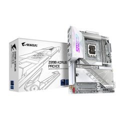 Mainboard Gigabyte Z890 AORUS PRO ICE DDR5 (Intel Z890/ Socket 1851/ ATX/ 4 khe ram/ 5 Gigabit LAN)