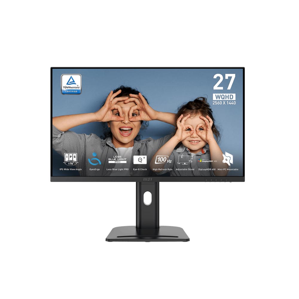 Màn hình MSI PRO MP273QP-E2 (27Inch/ QHD (2560x1440)/ 1ms/ 100HZ/ 400cd/m2/ IPS/ Tích hợp loa) Màn hình MSI PRO MP273QP-E2 (27Inch/ QHD (2560x1440)/ 1ms/ 100HZ/ 400cd/m2/ IPS/ Tích hợp loa)